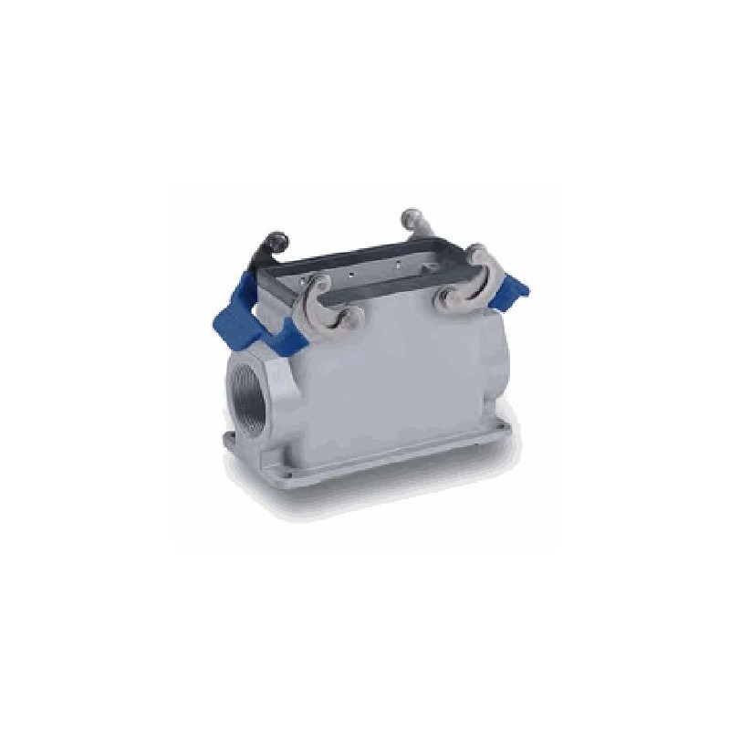 Embase en saillie 16B, Aluminium moulé sous pression, IP65, Sortie horizontale, PG29